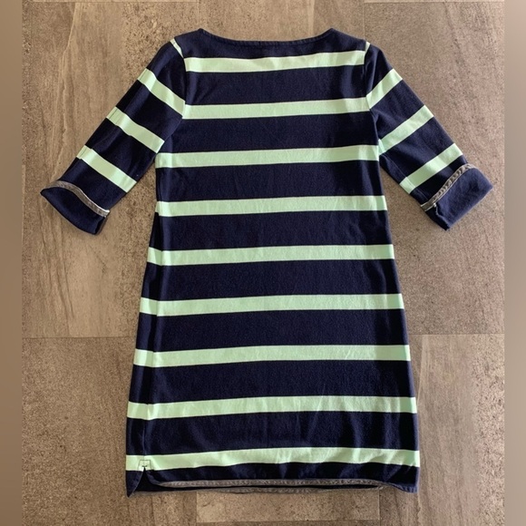 J. Crew Factory Striped Tunic Tee Shirt Dress - Picture 8 of 10